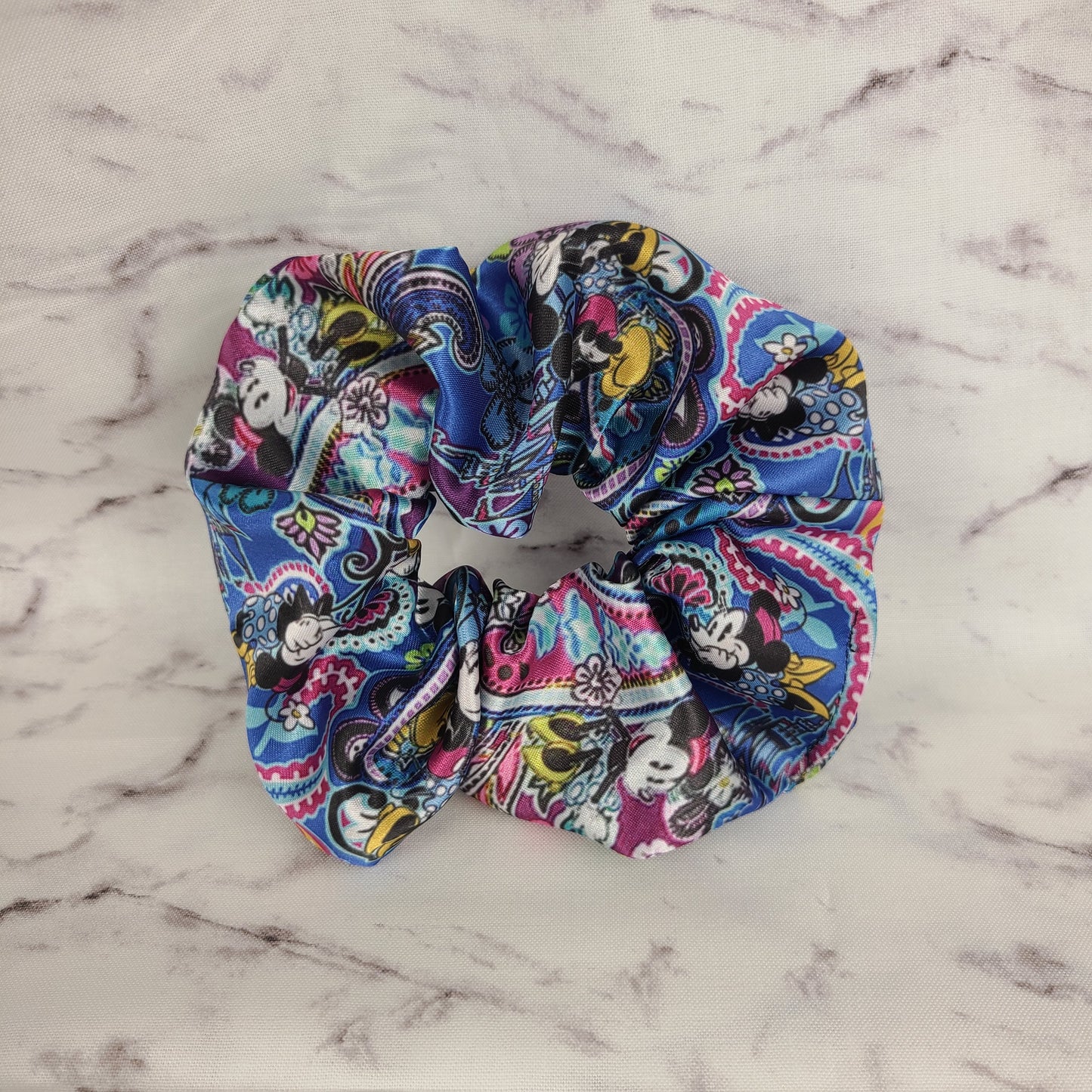 Vera Bradley Mickey and Minnie Scrunchie
