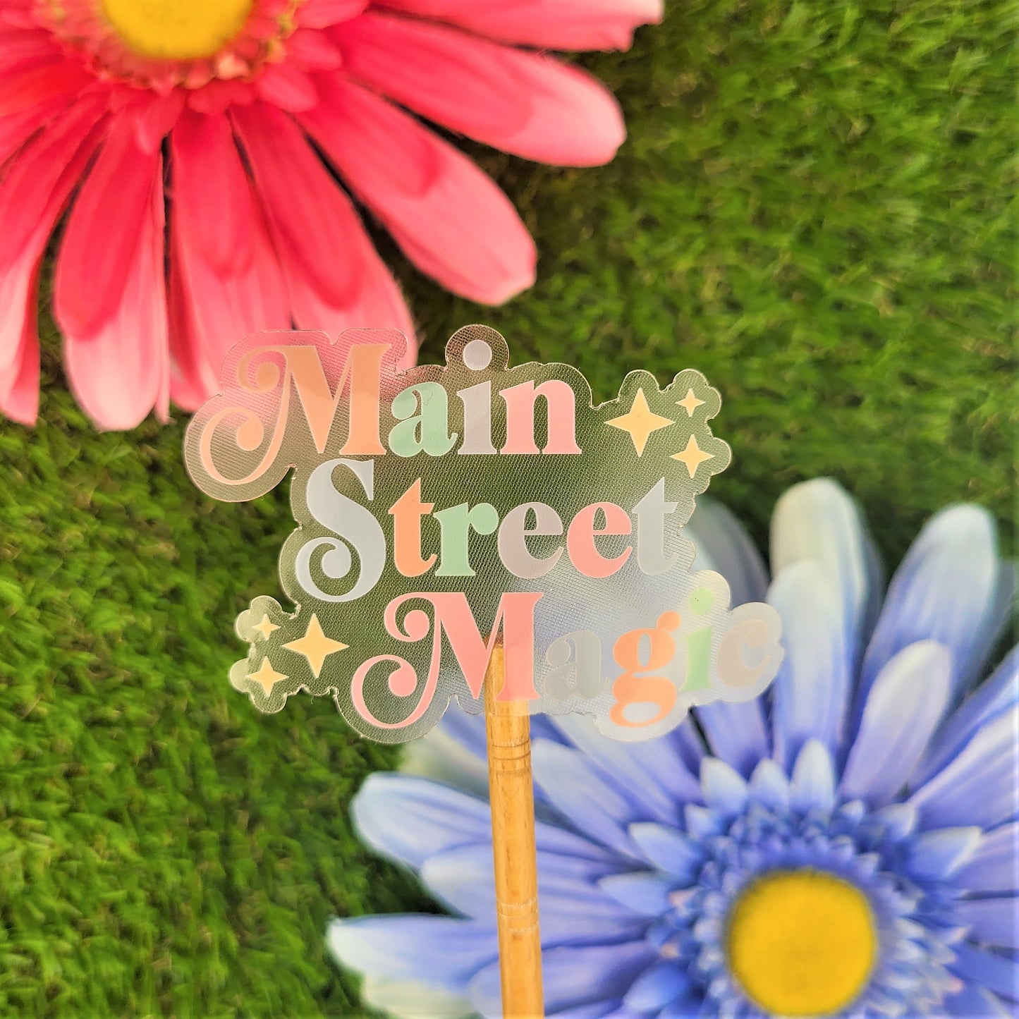 Main Street Magic Clear Vinyl Sticker