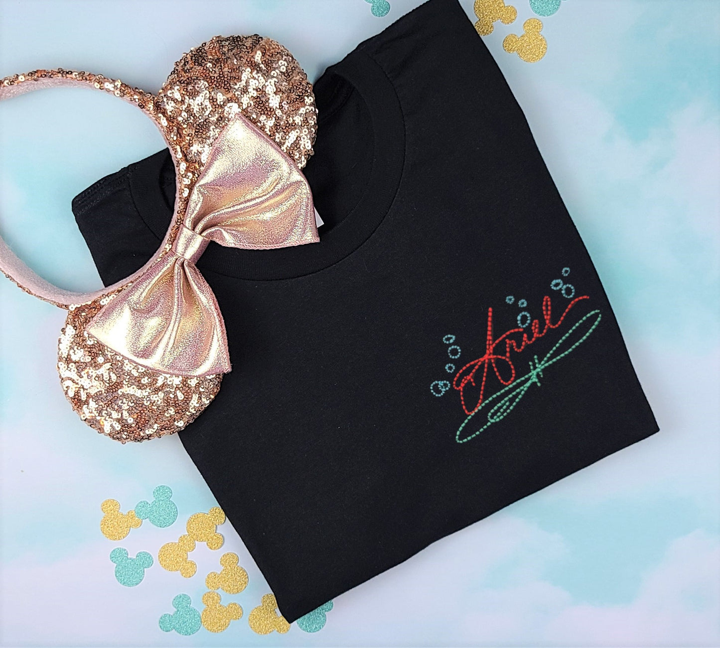 Ariel Autograph Embroidered Tee