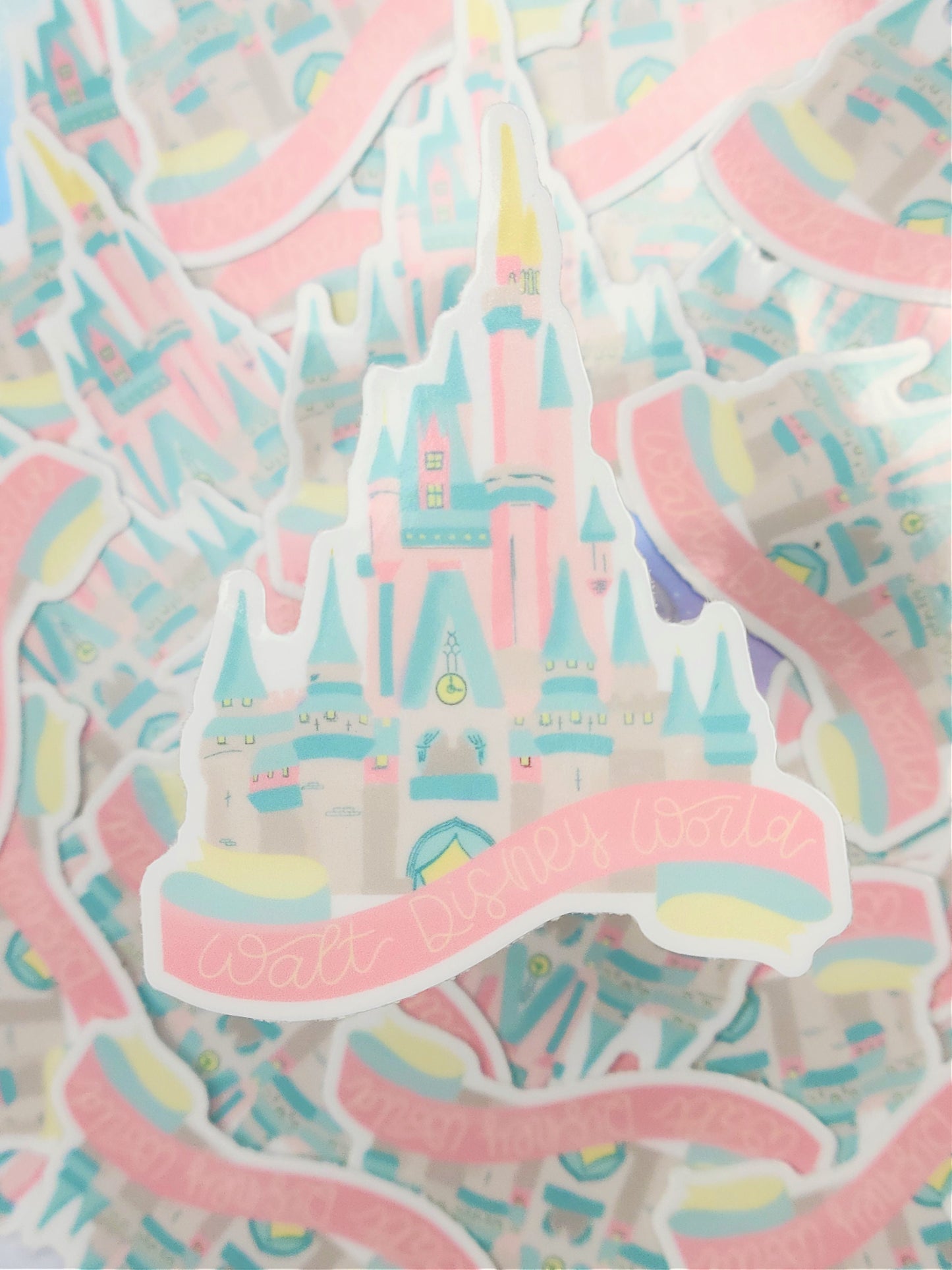 Magic Kingdom Cinderella Castle Vinyl Sticker
