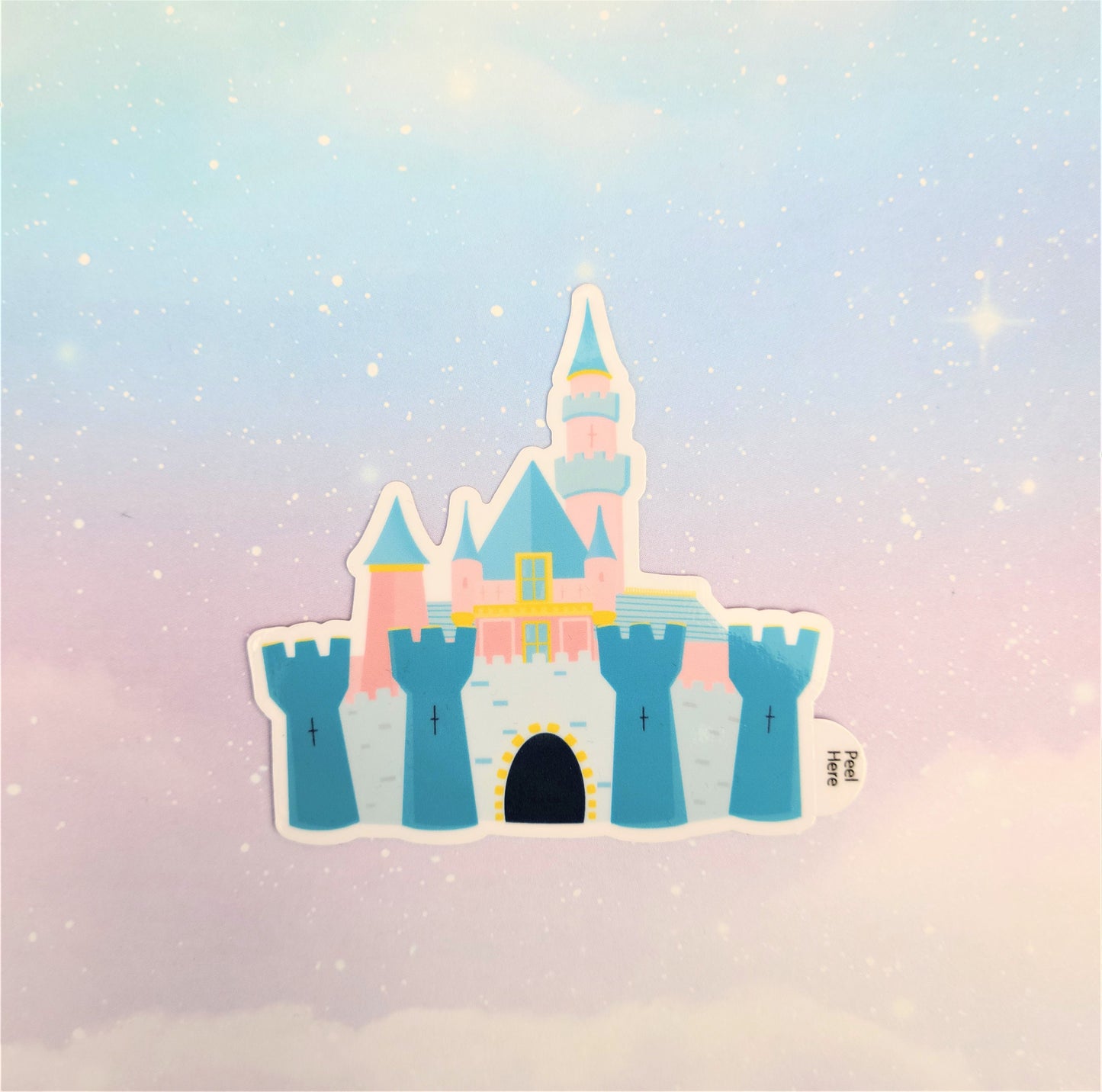 Disneyland Sleeping Beauty Castle Vinyl Sticker
