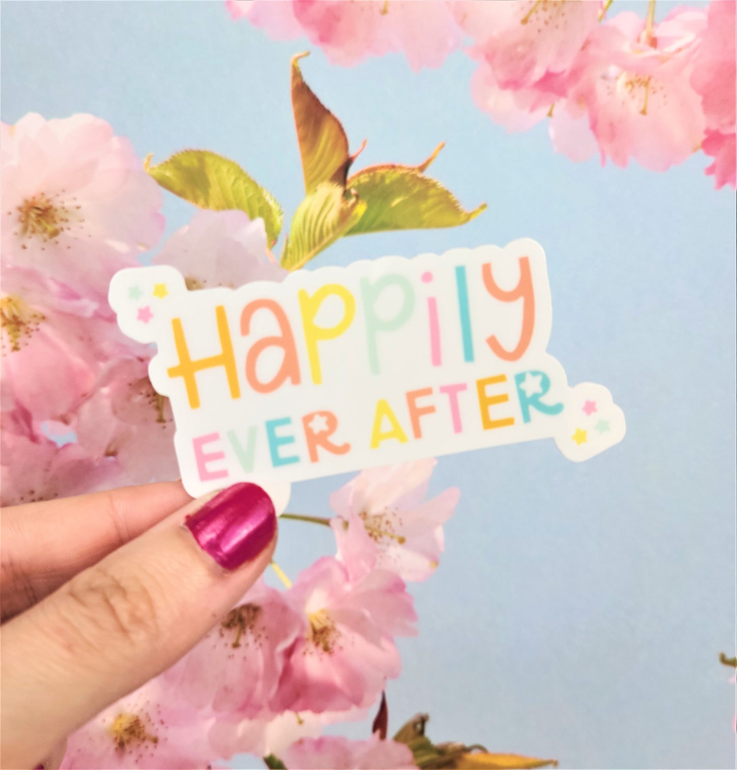 Happily Ever After Vinyl Sticker