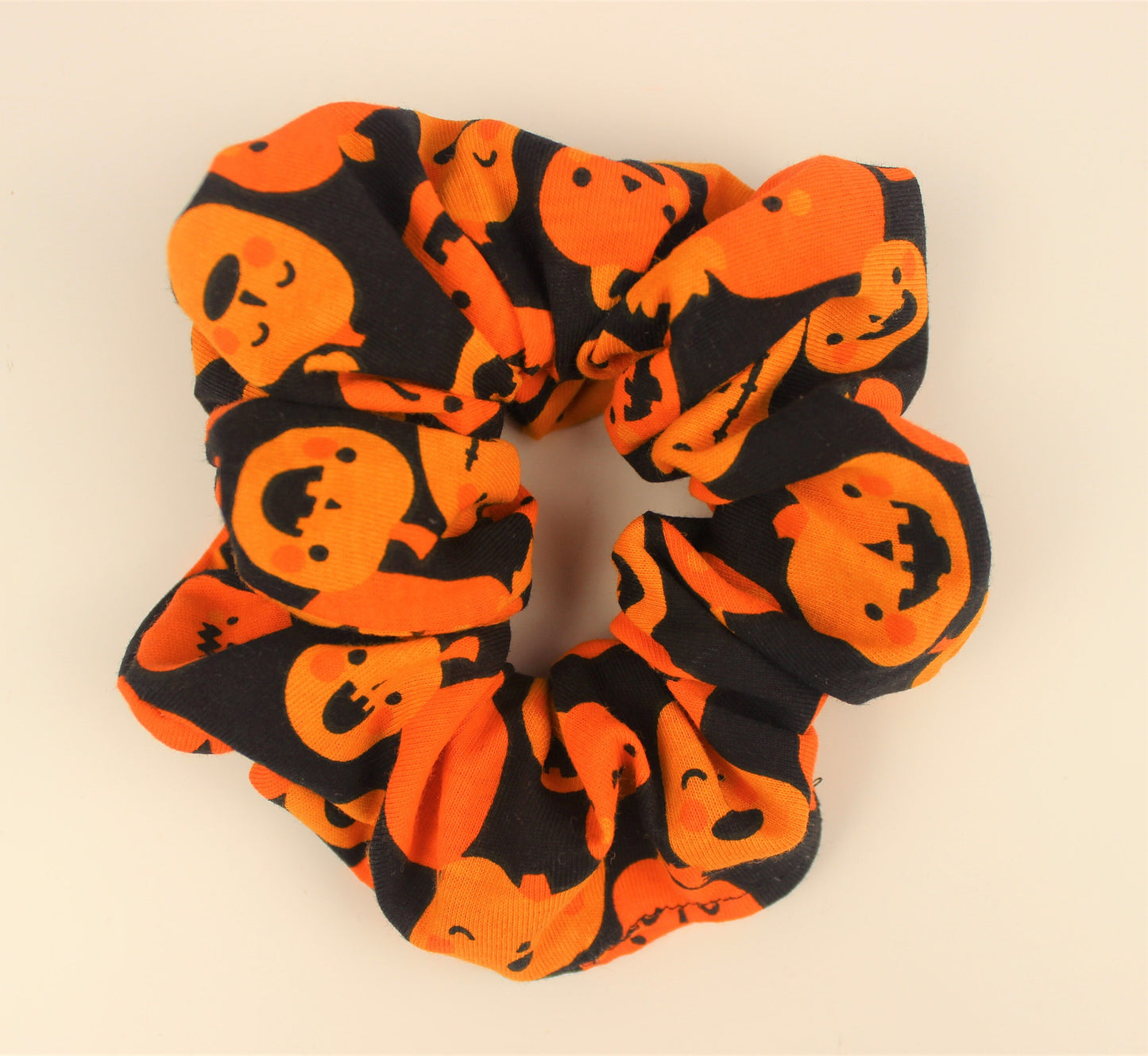 Cute Pumpkin Cotton Scrunchie