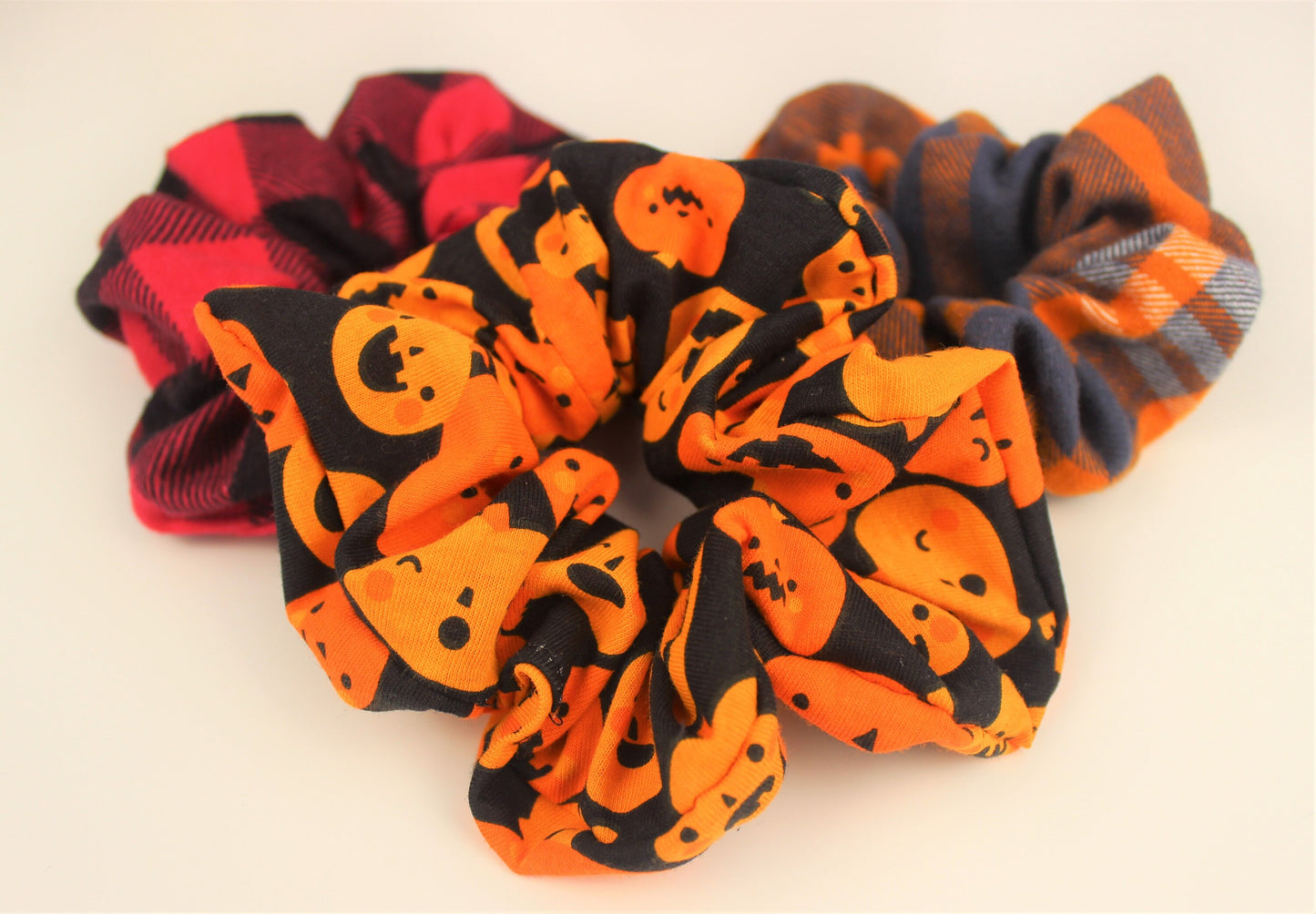 Cute Pumpkin Cotton Scrunchie