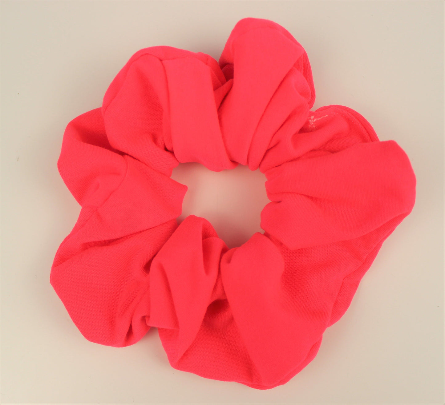 Neon Pink Hair Scrunchie