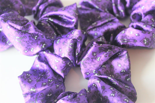 Haunted Mansion Wallpaper Scrunchie