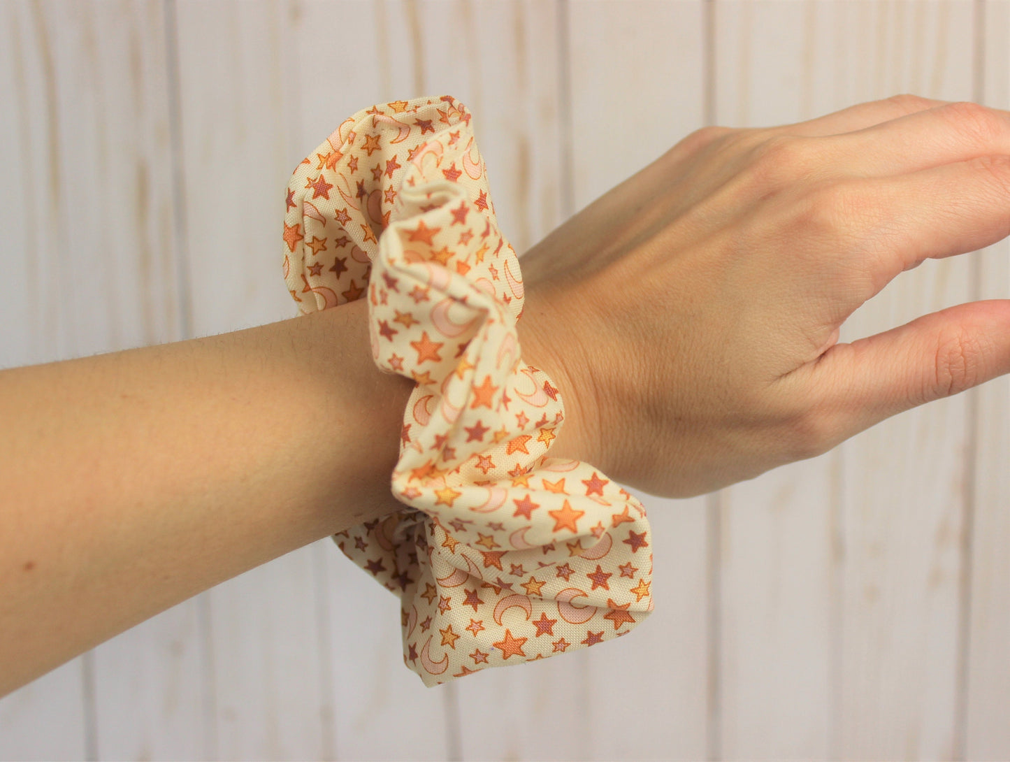 Celestial Cotton Scrunchie