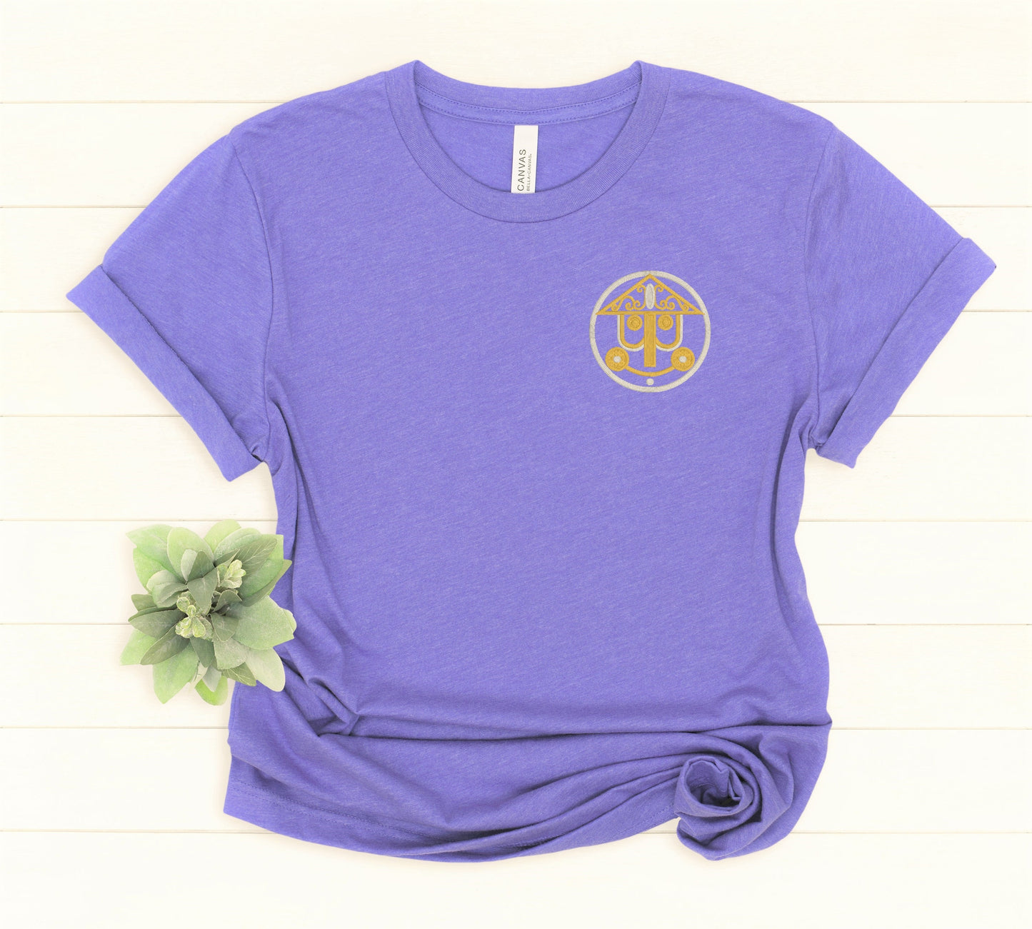 It's a Small World Clock Face Embroidered Shirt