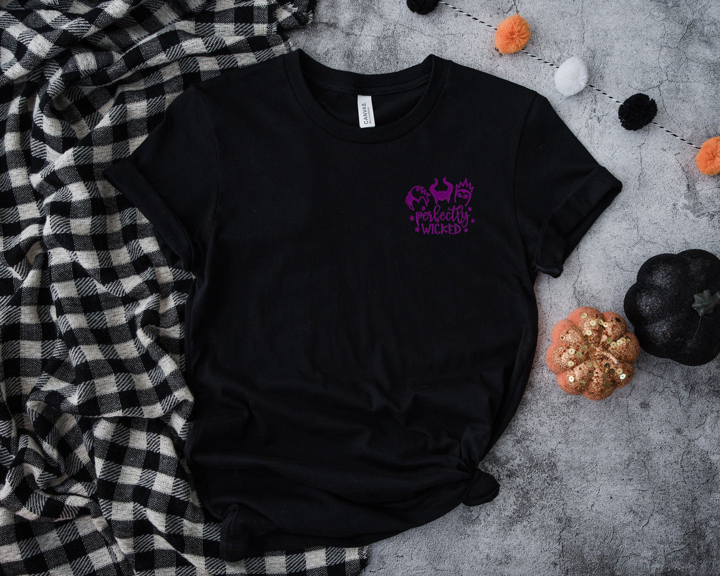 Perfectly Wicked Embroidered Tee