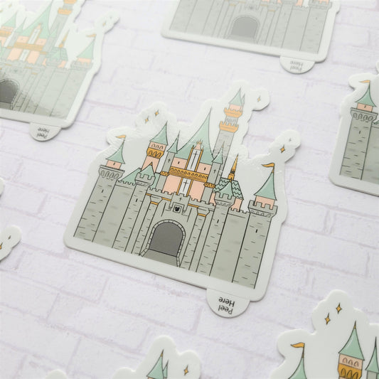 Disneyland Castle Vinyl Sticker