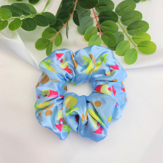 Disney Snacks Satin Scrunchie