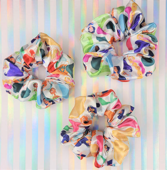 Princess Collection Satin Scrunchie