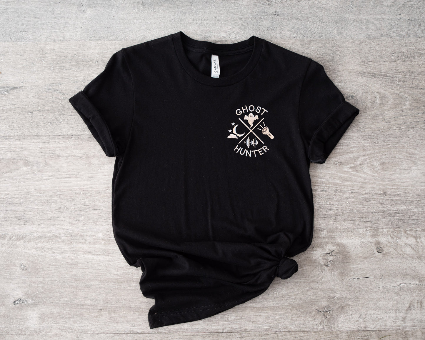 Ghost Hunter Embroidered Tee