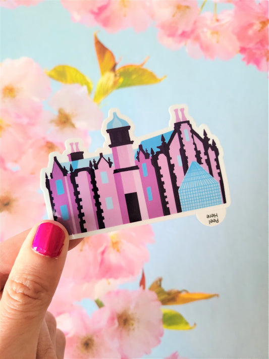 Haunted Mansion Vinyl Sticker