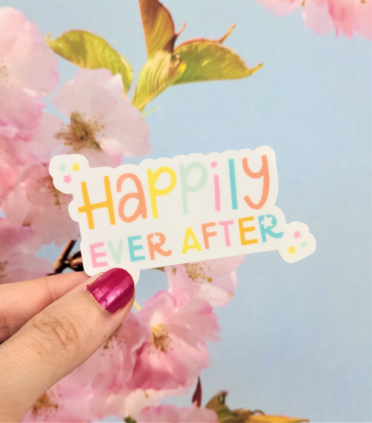 Happily Ever After Vinyl Sticker