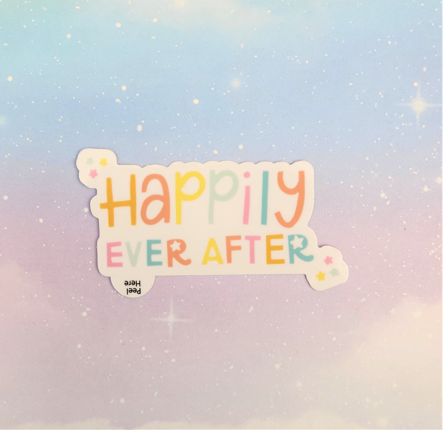 Happily Ever After Vinyl Sticker