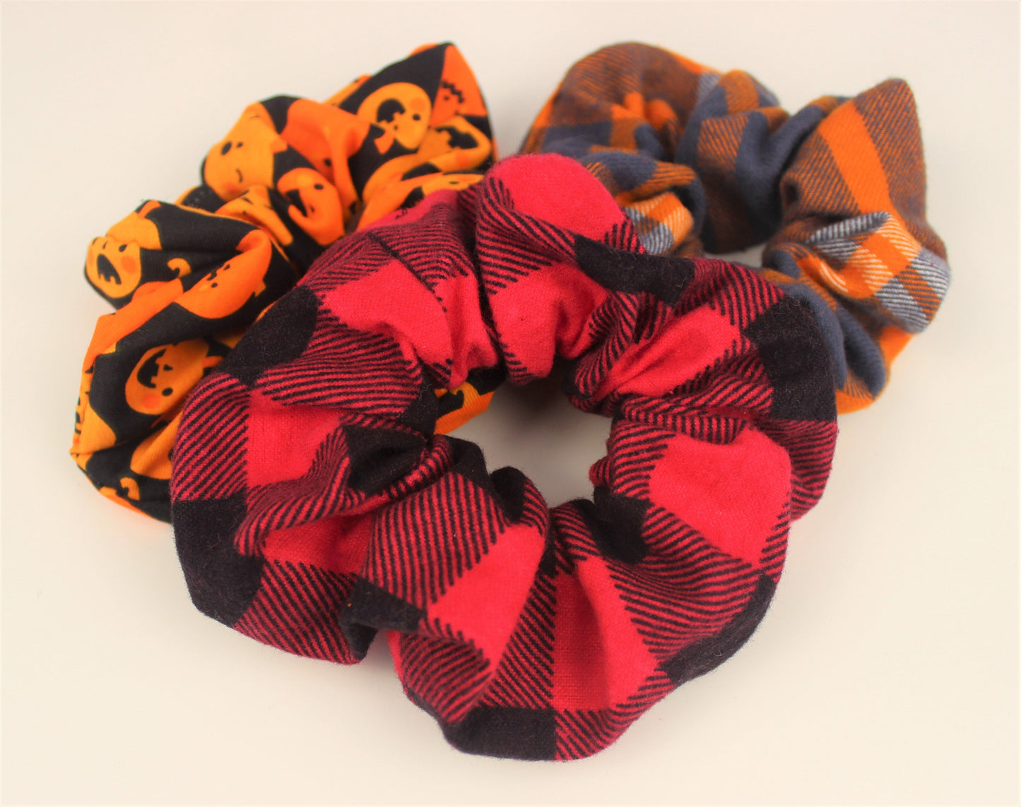 Cozy Flannel Buffalo Plaid Scrunchie