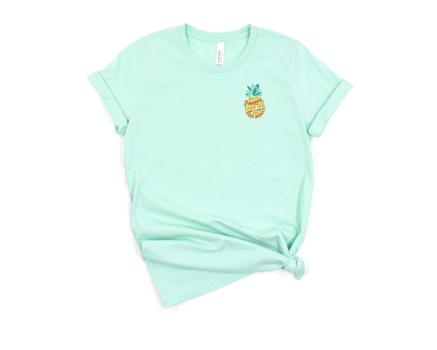 Be A Pineapple Embroidered Unisex Tee