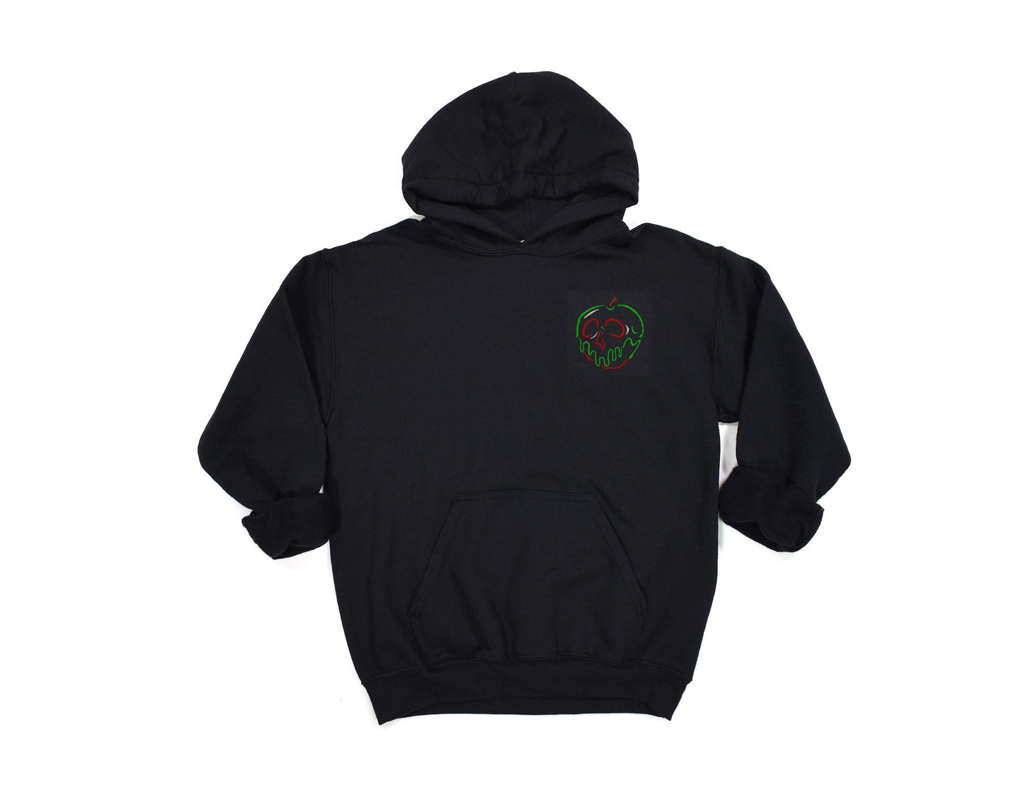 Embroidered Poison Apple Unisex Hoodie Sweatshirt