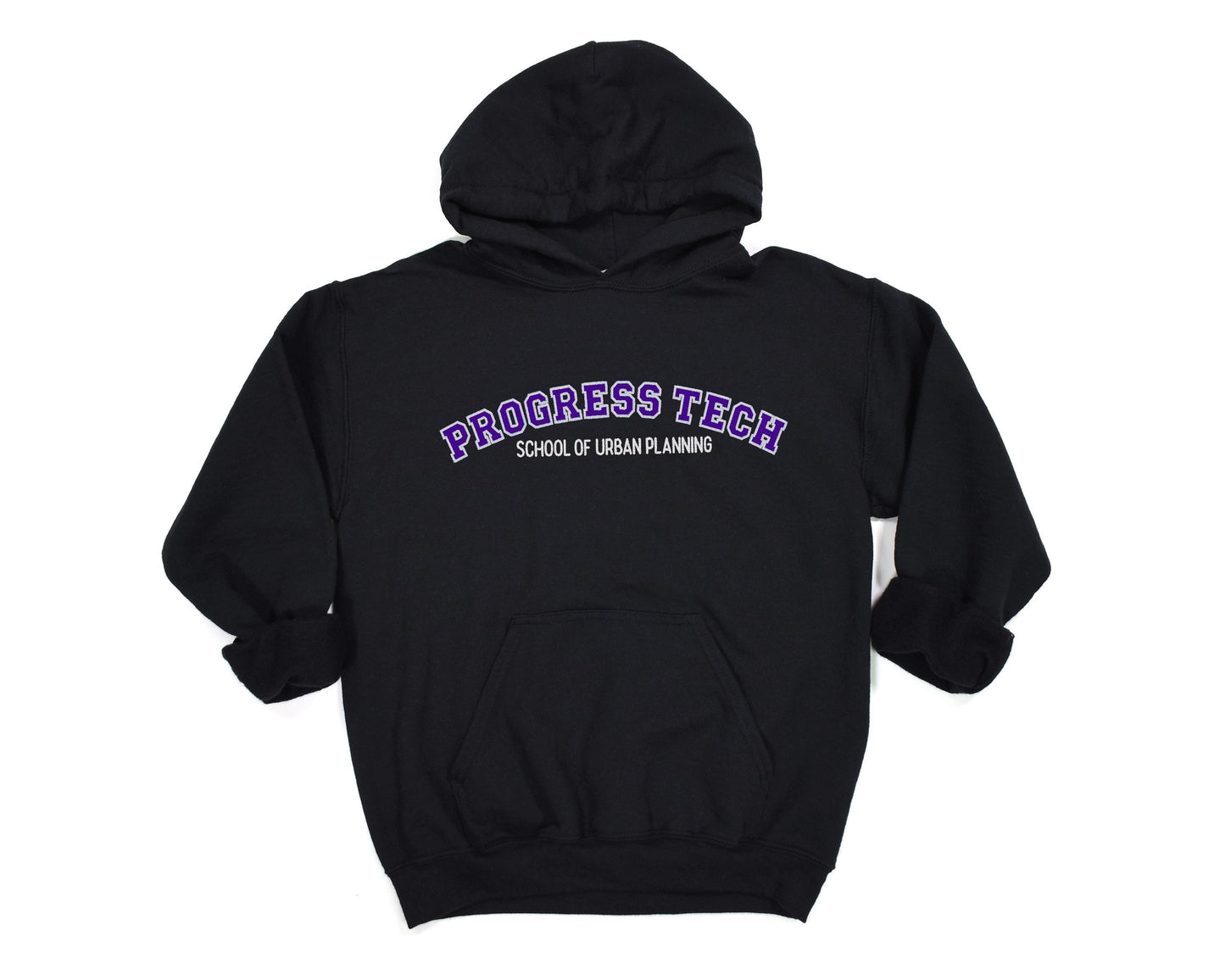 Embroidered Progress Tech Unisex Hoodie Sweater