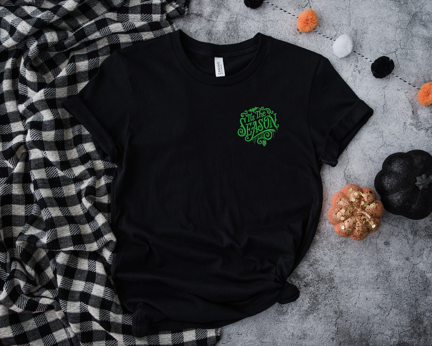 Embroidered Tis the Season Unisex Tee