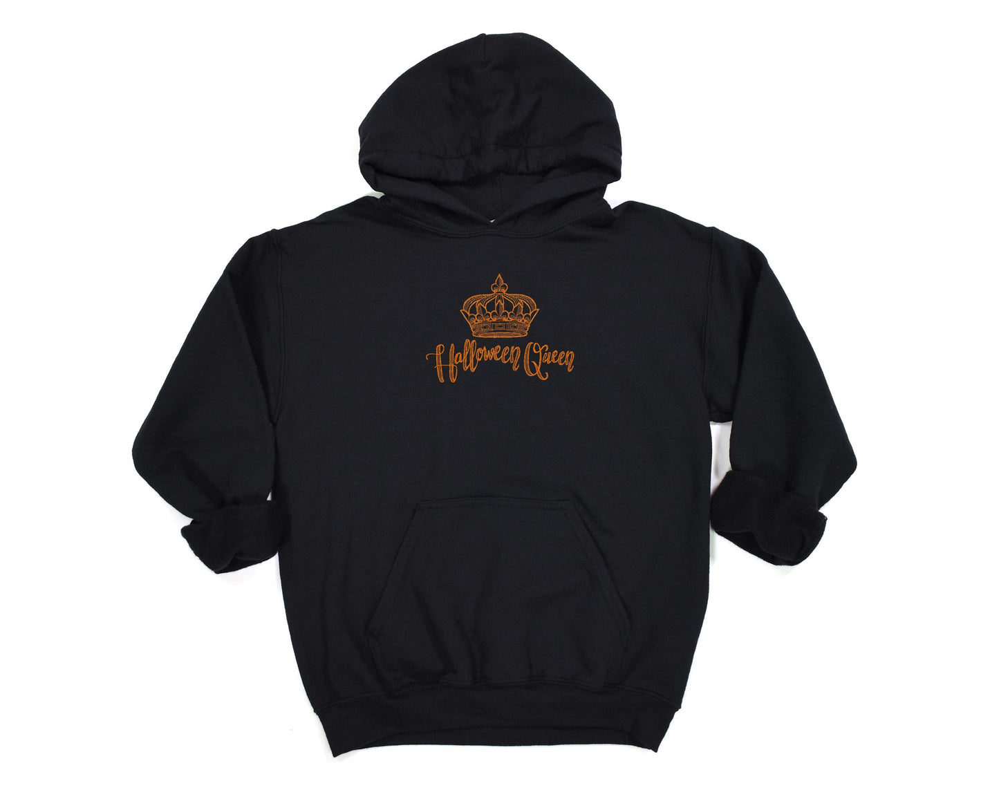 Embroidered Halloween Queen Unisex Hoodie Sweatshirt