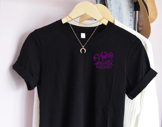 Perfectly Wicked Embroidered Tee