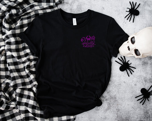 Perfectly Wicked Embroidered Tee