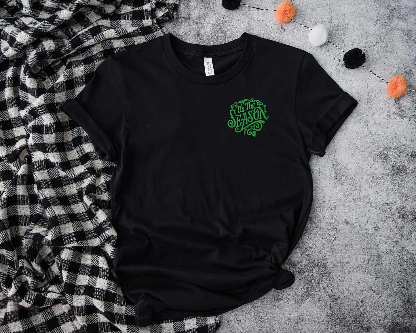 Embroidered Tis the Season Unisex Tee